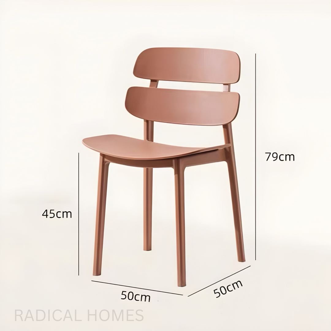LENA Modern Plastic Dining Chair