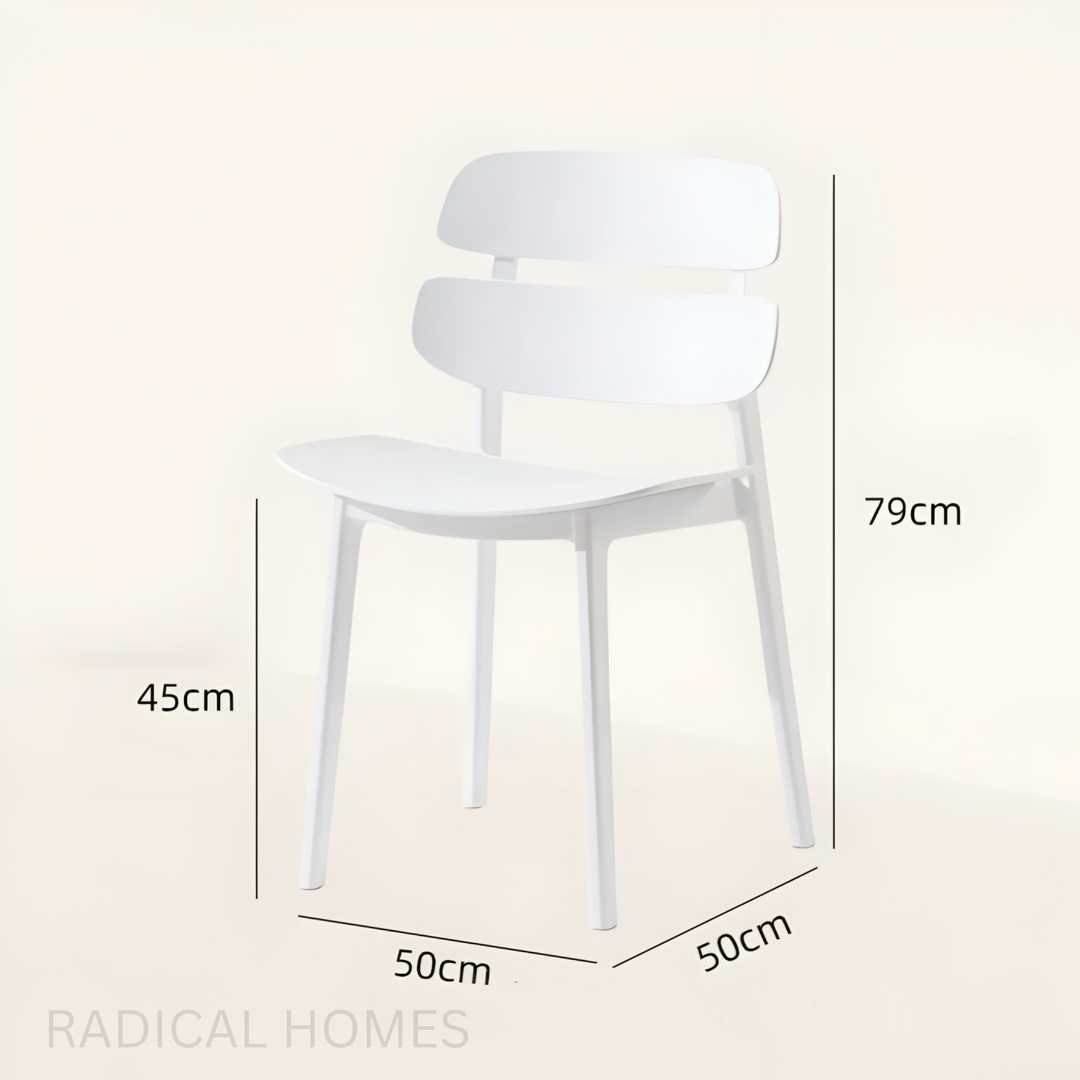 LENA Modern Plastic Dining Chair