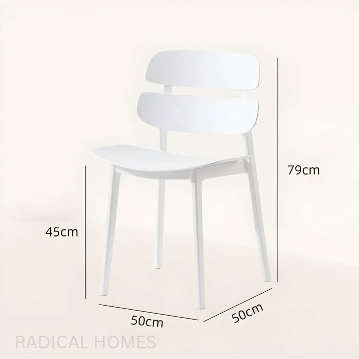 LENA Modern Plastic Dining Chair