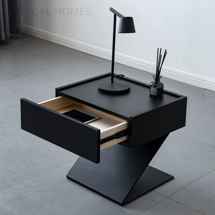 ZENO Modern Bedside Table - Radical Homes Singapore