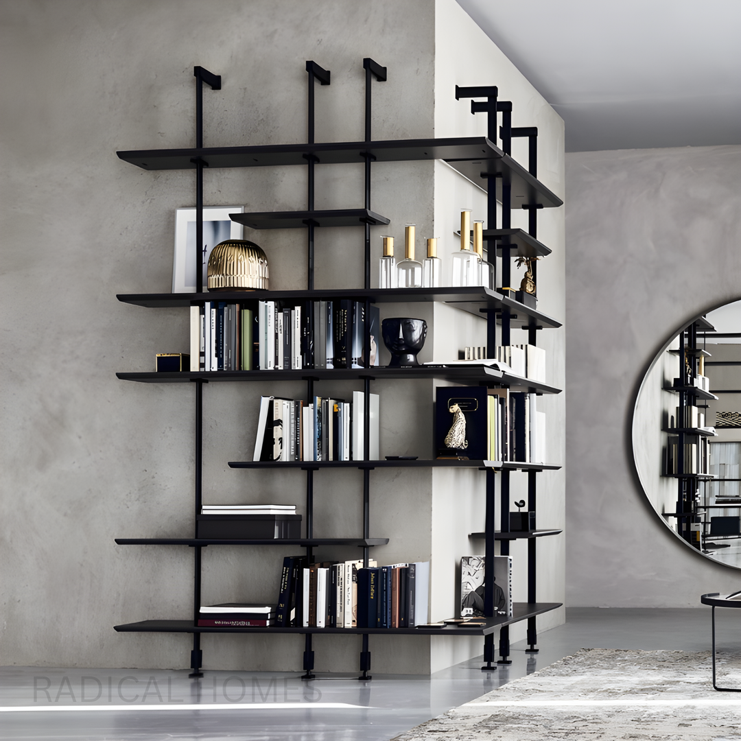 LOFTLINE Modern Industrial Bookshelf