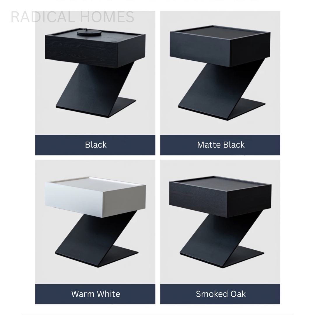 ZENO Modern Bedside Table - Radical Homes Singapore