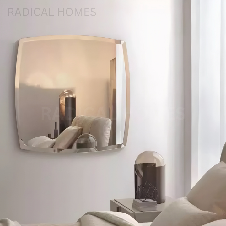 EORIA Modern Soft Curve Wall Mirror - Radical Homes Singapore
