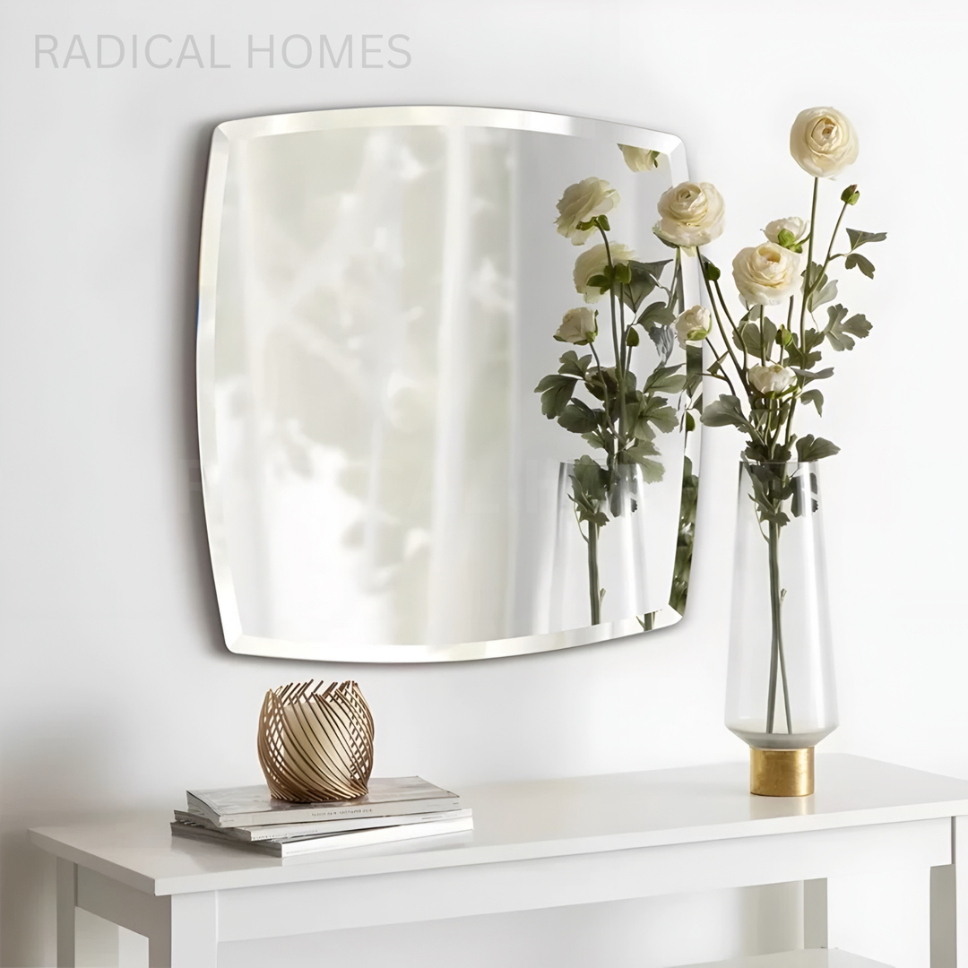 EORIA Modern Soft Curve Wall Mirror - Radical Homes Singapore