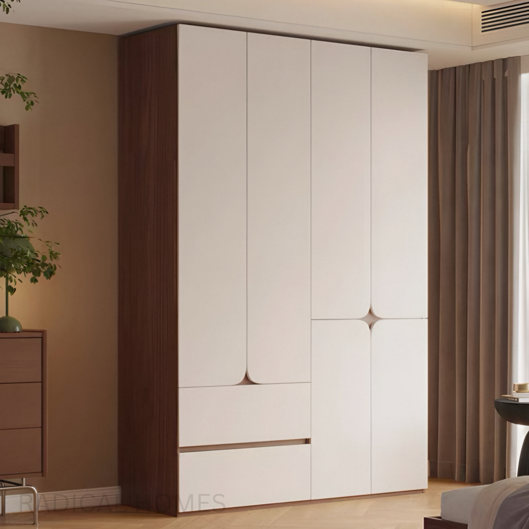 ARCSEAM Modern Solid Wood Wardrobe