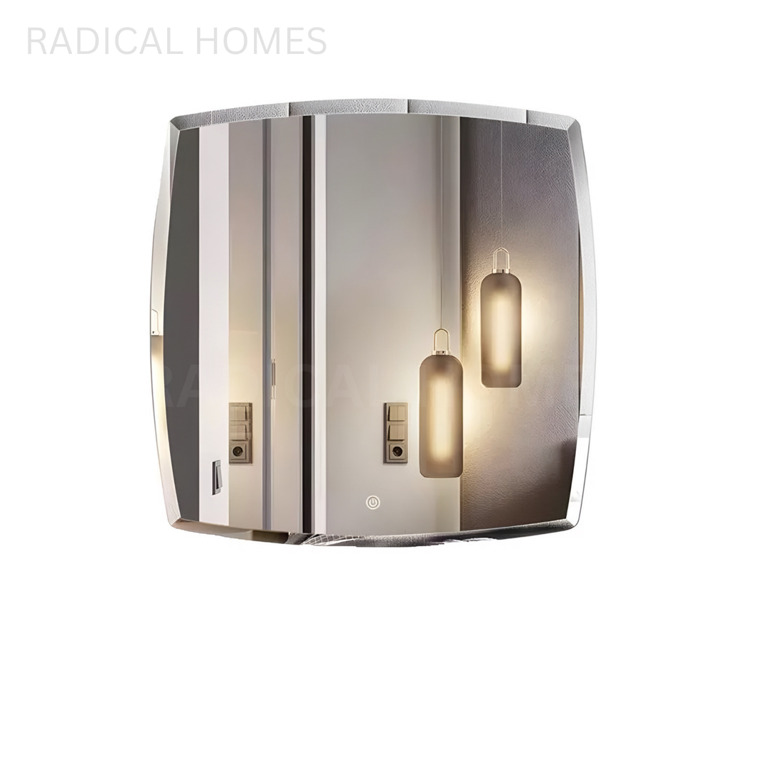 EORIA Modern Soft Curve Wall Mirror - Radical Homes Singapore