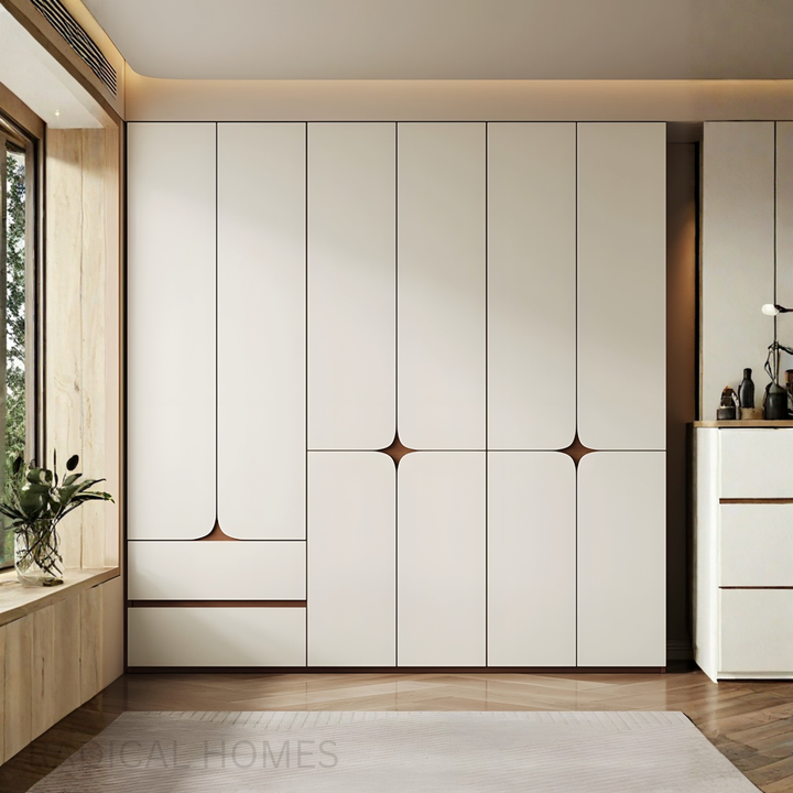 ARCSEAM Modern Solid Wood Wardrobe