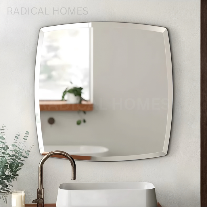 EORIA Modern Soft Curve Wall Mirror - Radical Homes Singapore