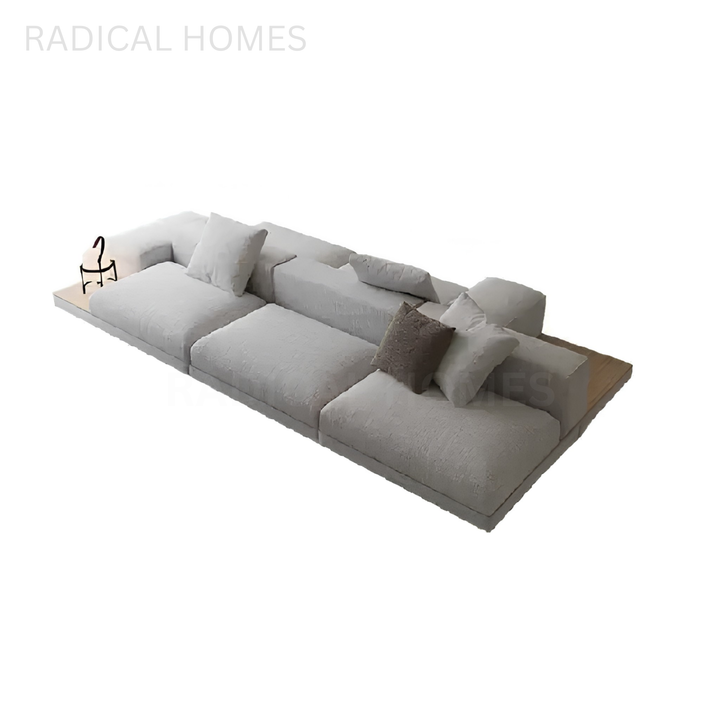 KIARA Minimalist Double-Sided Fabric Sofa