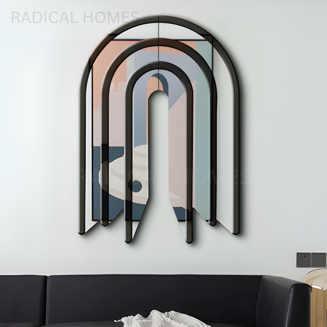 KALA Modern Accent Wall Mirror - Radical Homes Singapore