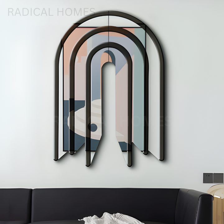 KALA Modern Accent Wall Mirror - Radical Homes Singapore