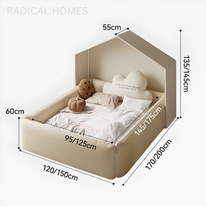 JEROS Modern Children’s Bedframe - Radical Homes Singapore