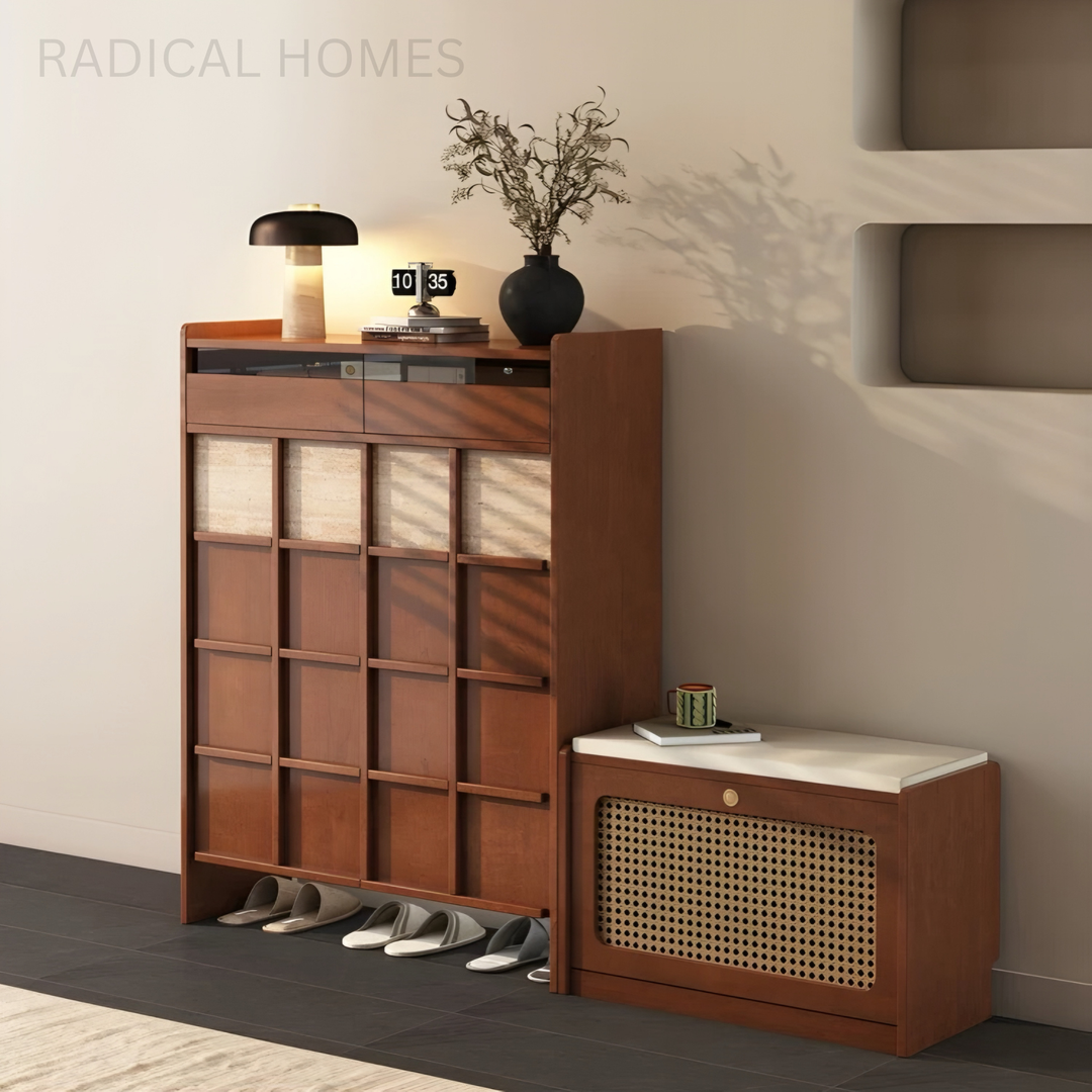 LORVENA Modern Shoe Cabinet - Radical Homes Singapore