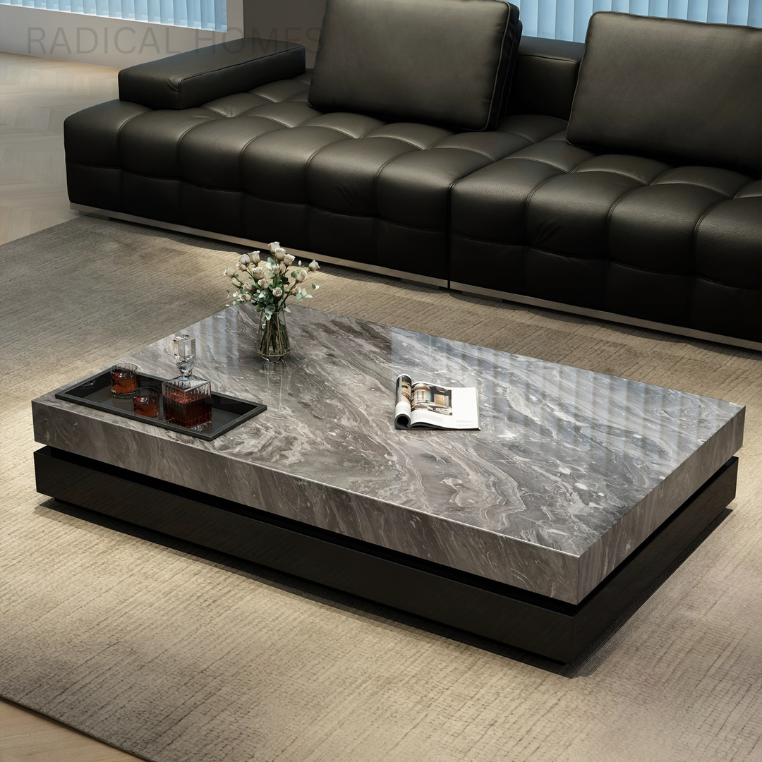 VERONA Modern Italian Minimalist Sintered Stone Coffee Table