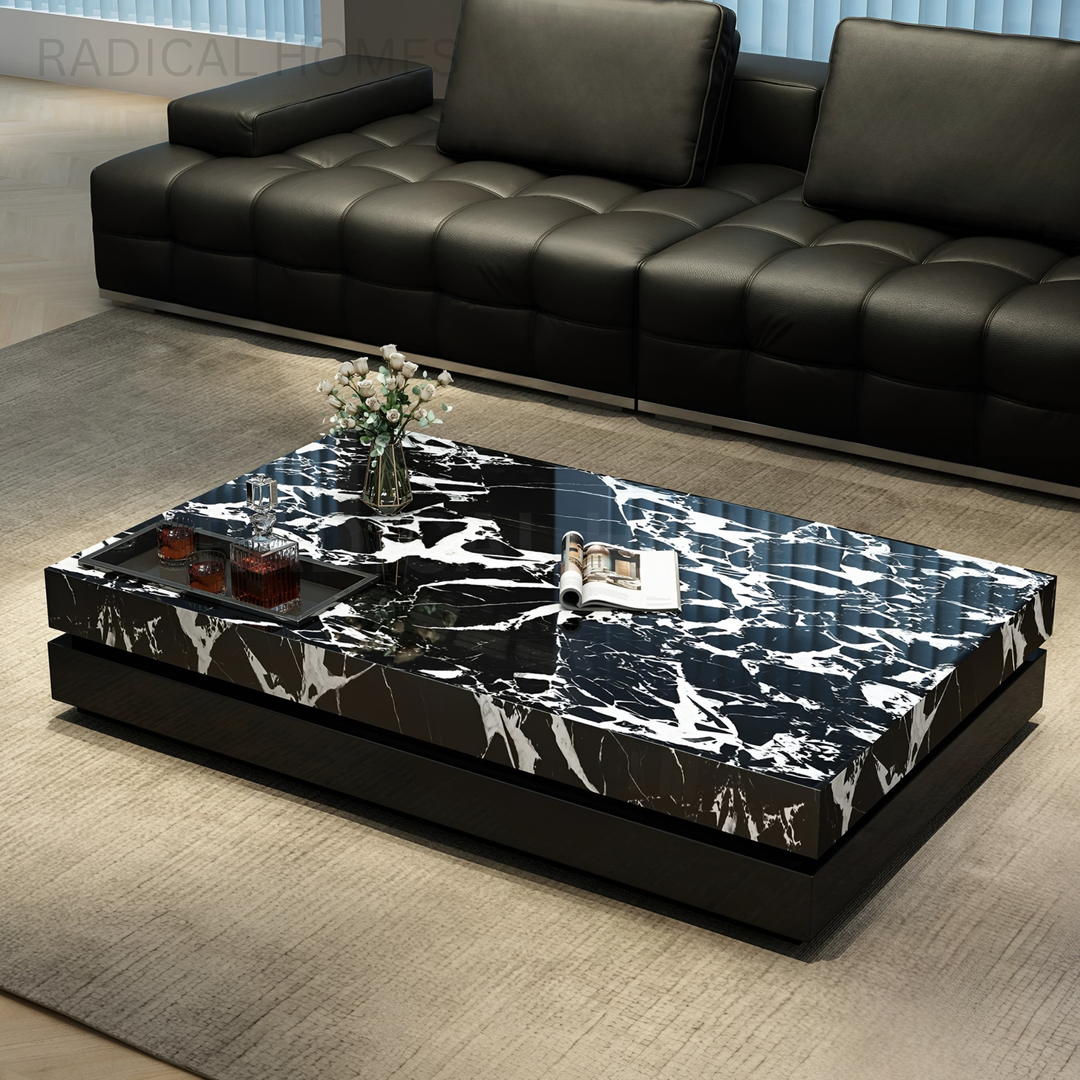 VERONA Modern Italian Minimalist Sintered Stone Coffee Table