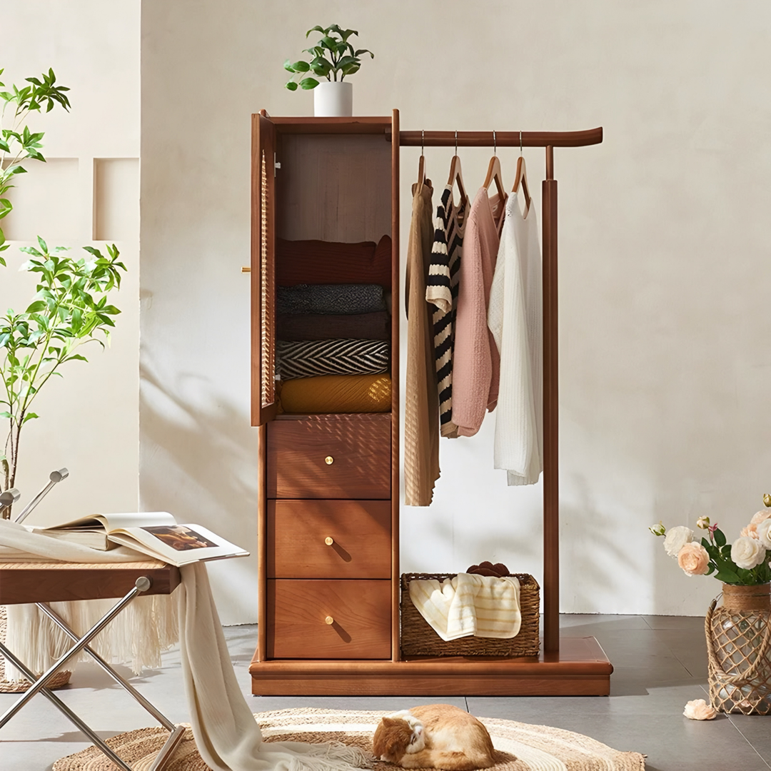 RATTANO Rattan Open Concept Wardrobe