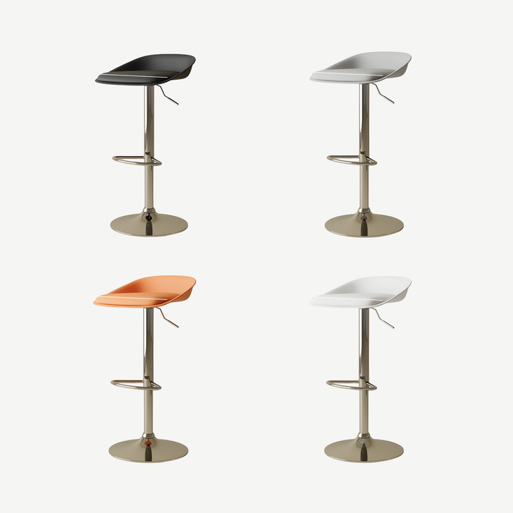 BORIA Modern Leather Bar Stool