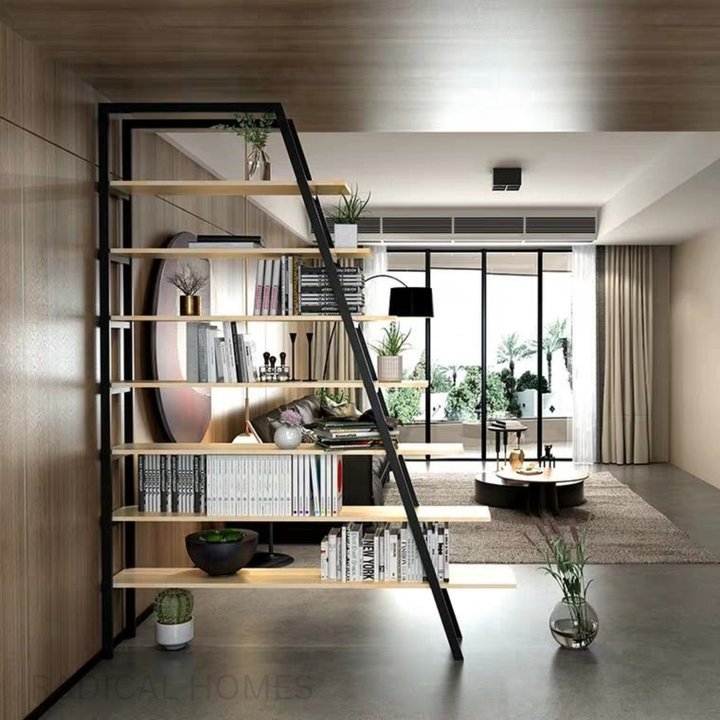 INTER Modern Industrial Ladder Display Shelf - Radical Homes Singapore
