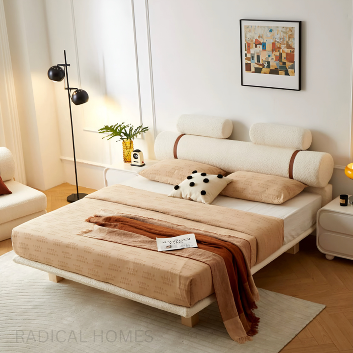 TSOKO Modern Fabric Bedframe