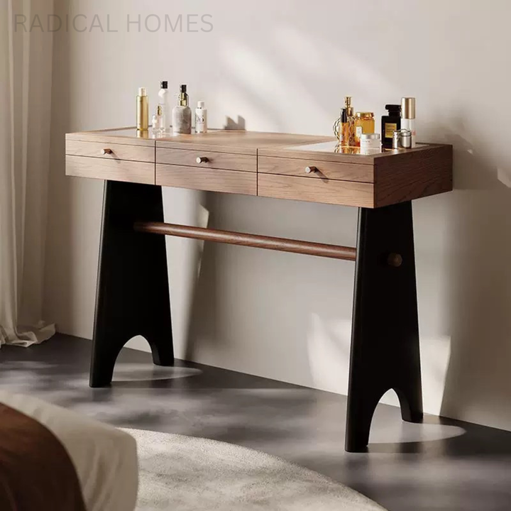 ARDEN Modern Solid Wood Vanity Table - Radical Homes Singapore