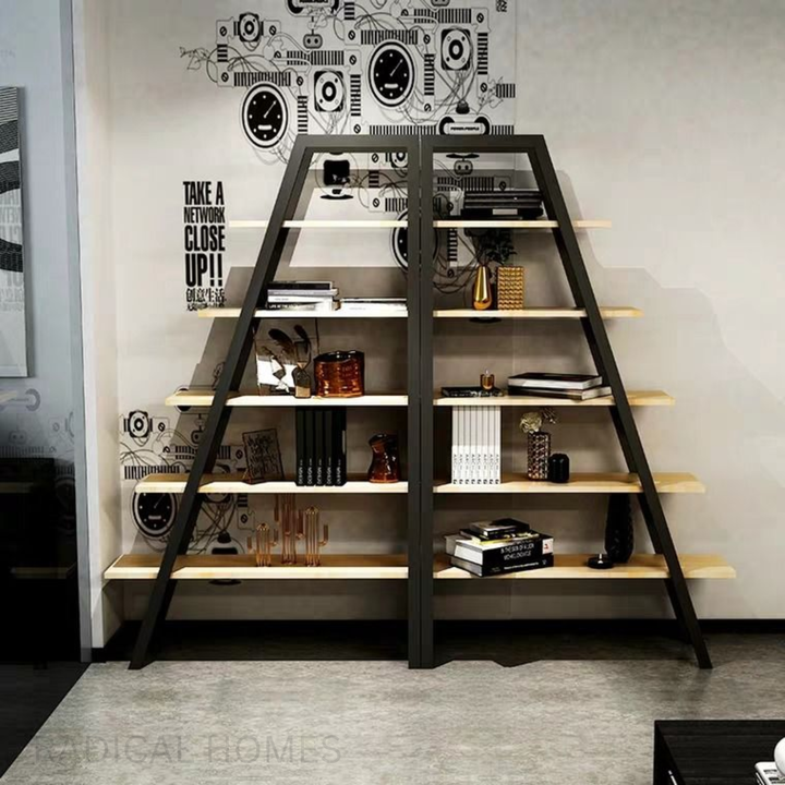 INTER Modern Industrial Ladder Display Shelf - Radical Homes Singapore