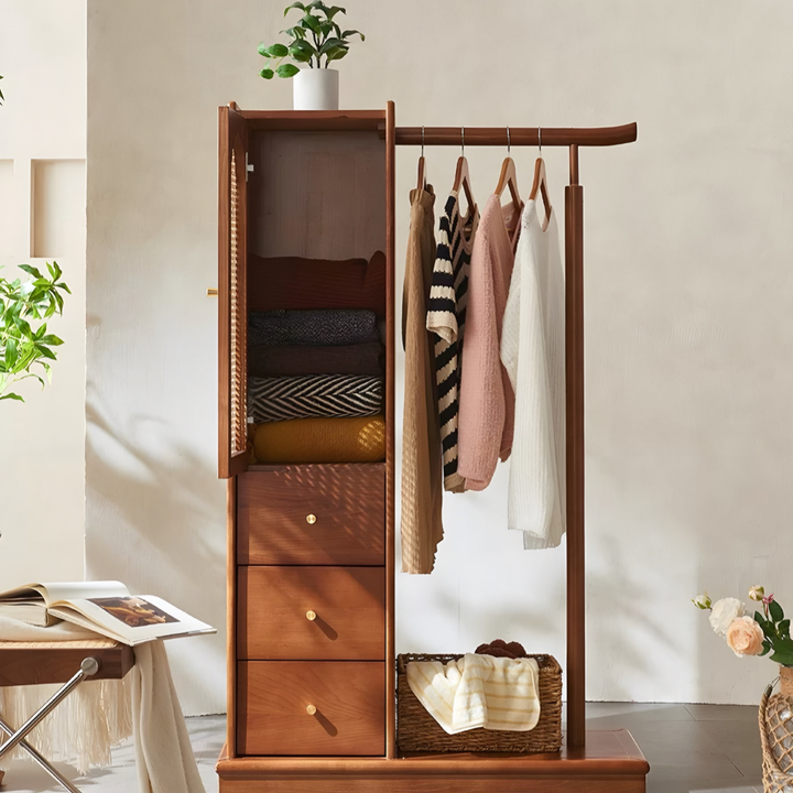 RATTANO Rattan Open Concept Wardrobe
