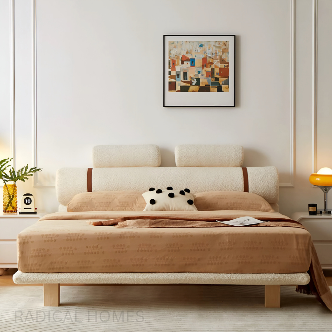 TSOKO Modern Fabric Bedframe