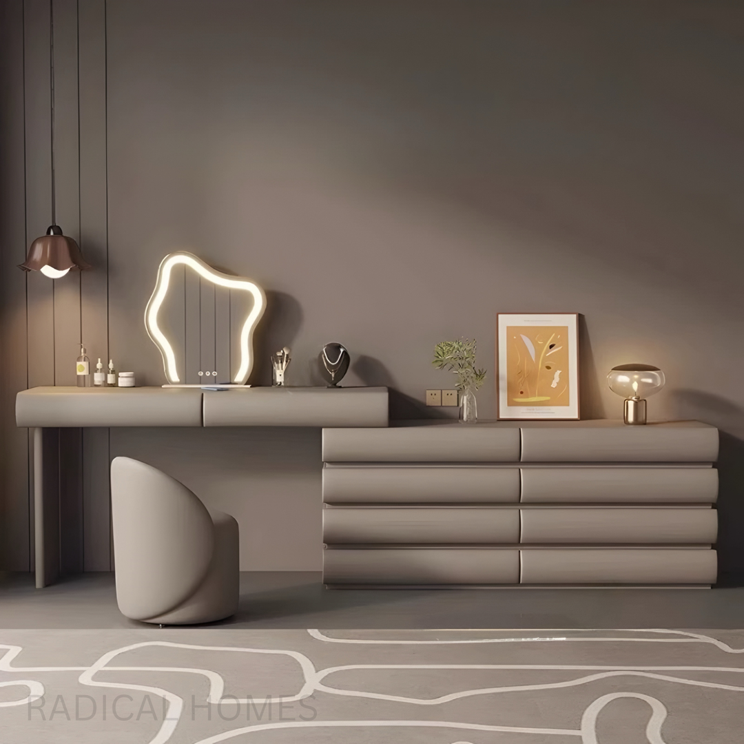 SOFTRIDGE Modern Vanity Table Set