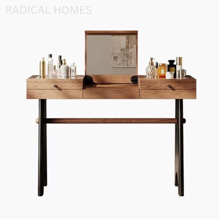 ARDEN Modern Solid Wood Vanity Table - Radical Homes Singapore