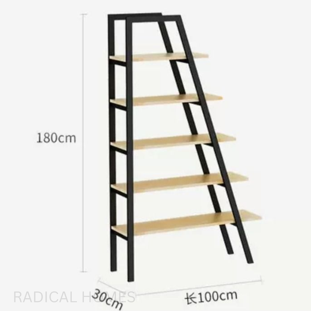 INTER Modern Industrial Ladder Display Shelf - Radical Homes Singapore