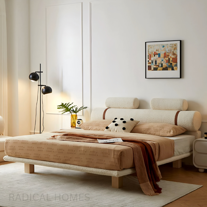 TSOKO Modern Fabric Bedframe