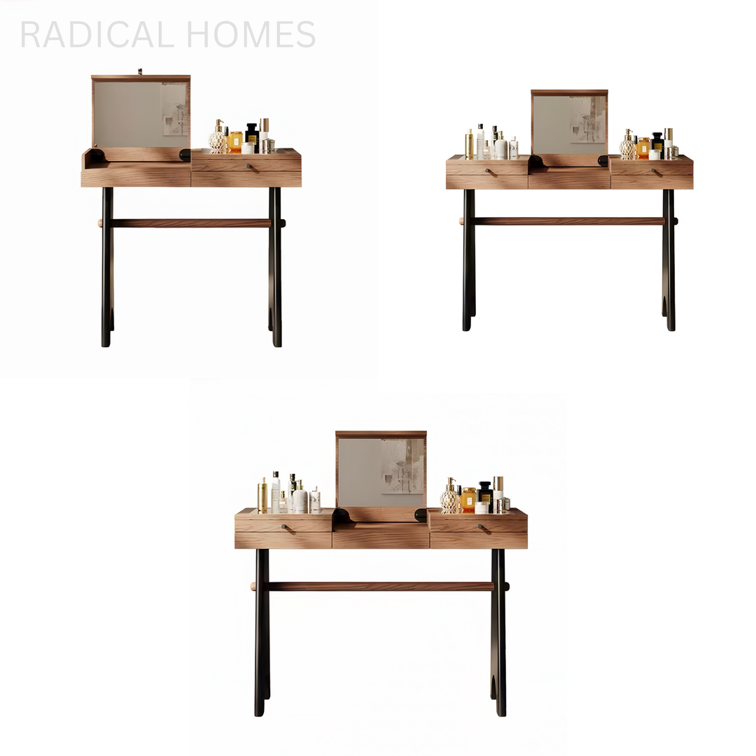 ARDEN Modern Solid Wood Vanity Table - Radical Homes Singapore