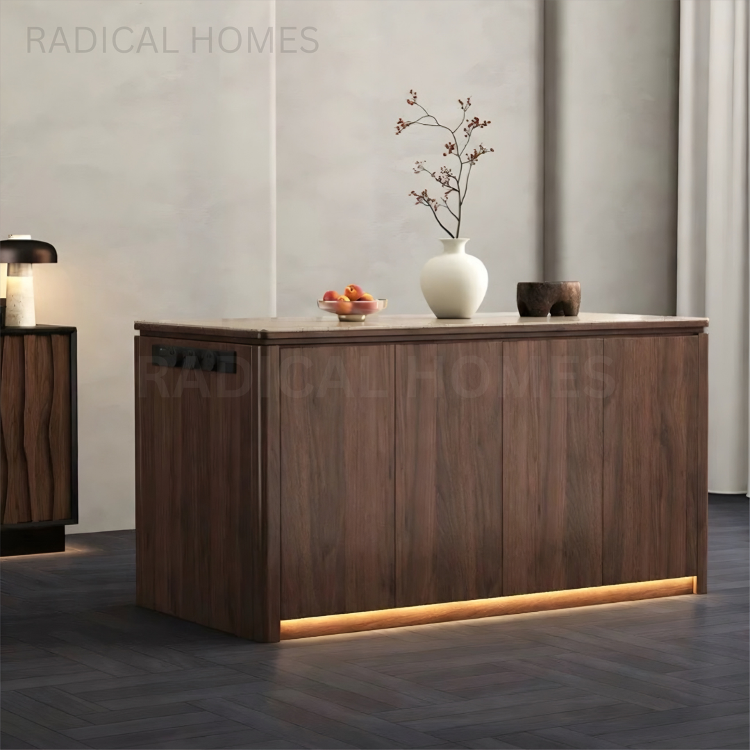 KORA Modern Sintered Stone Kitchen Island