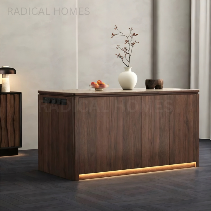 KORA Modern Sintered Stone Kitchen Island