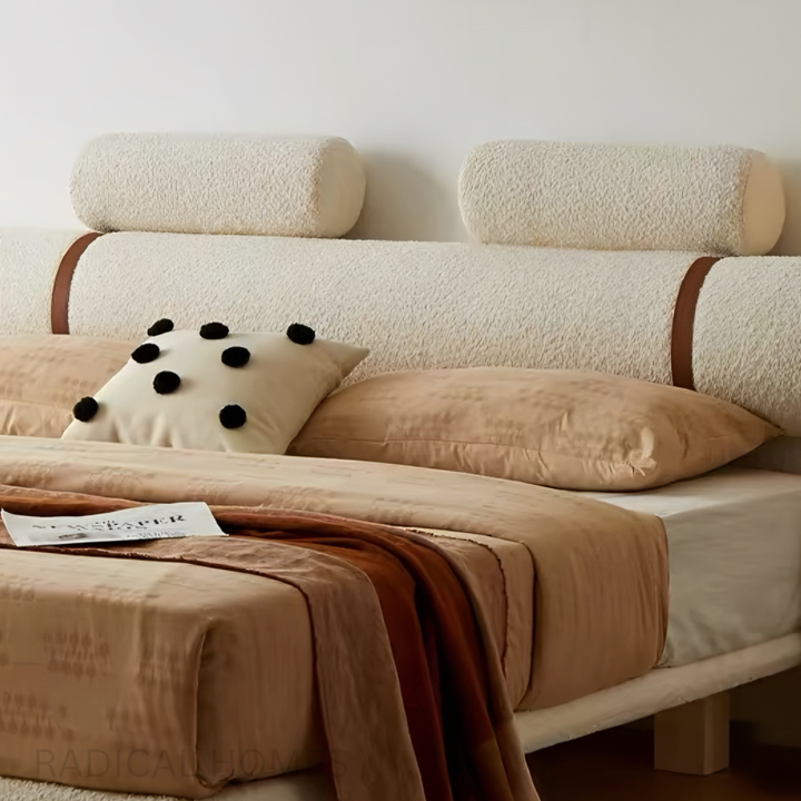 TSOKO Modern Fabric Bedframe
