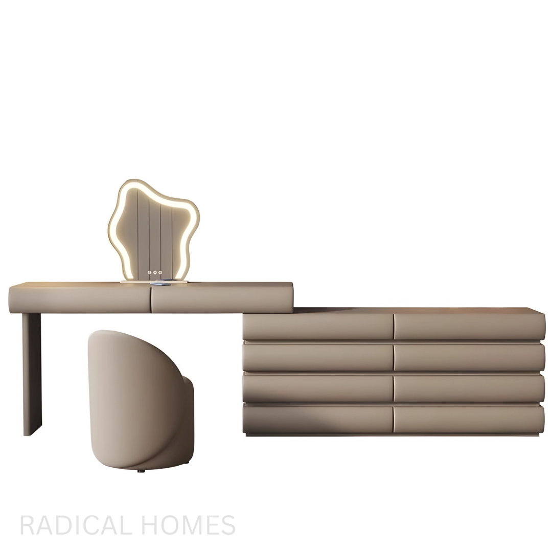 SOFTRIDGE Modern Vanity Table Set