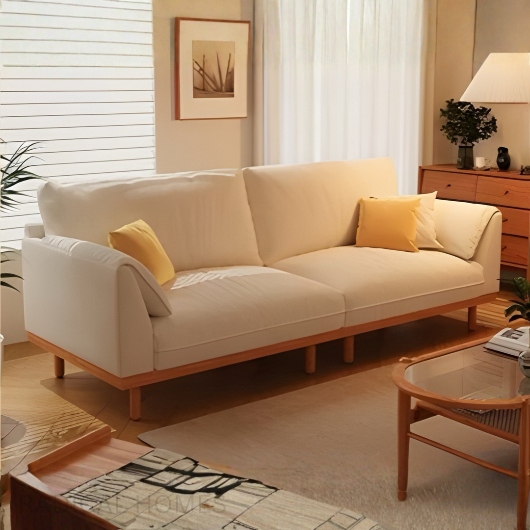 NIMBUS Modern Scratch Proof Suede Fabric Sofa