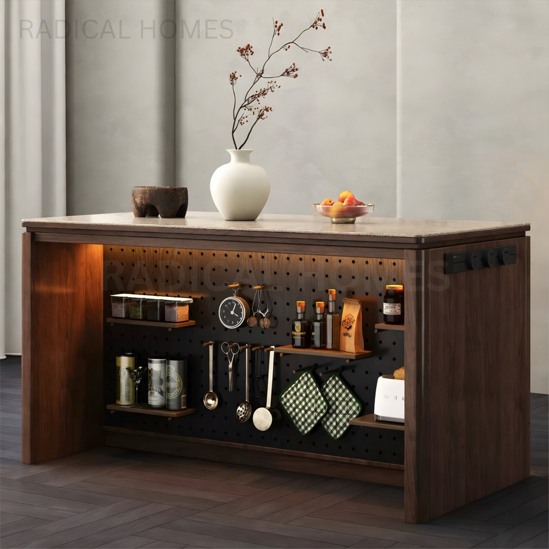 KORA Modern Sintered Stone Kitchen Island