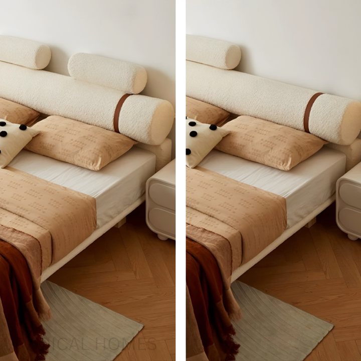 TSOKO Modern Fabric Bedframe