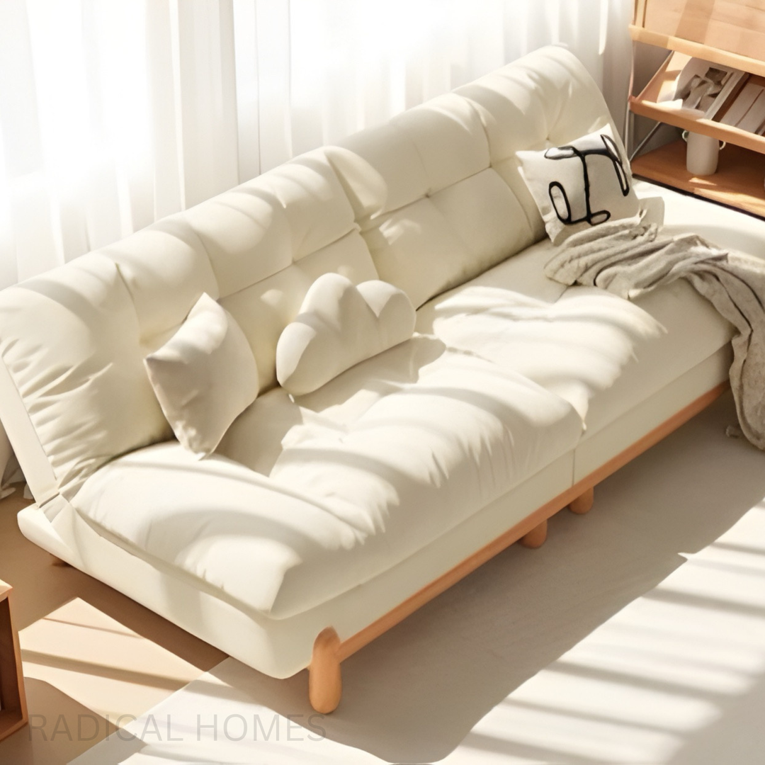 NIMBUS Modern Scratch Proof Suede Fabric Sofa