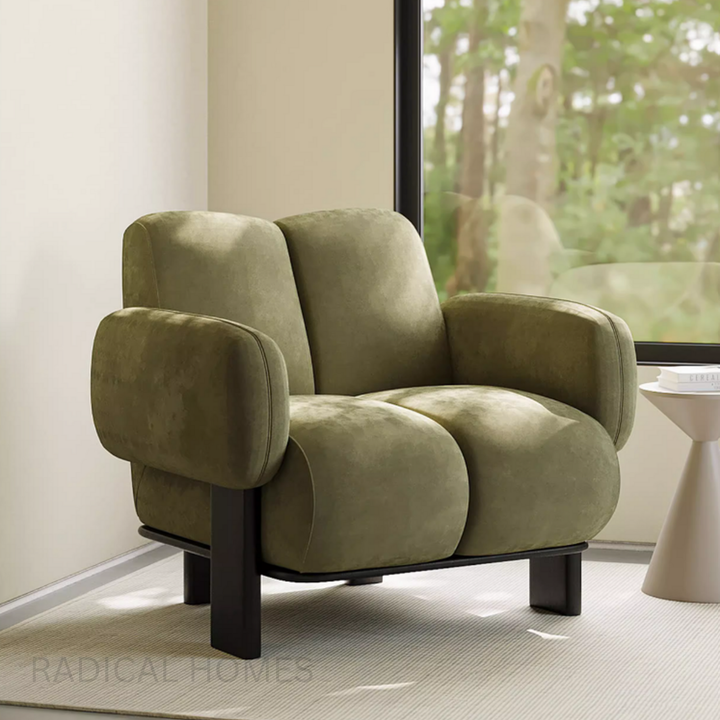 KOALA Modern Fabric Lounge Chair