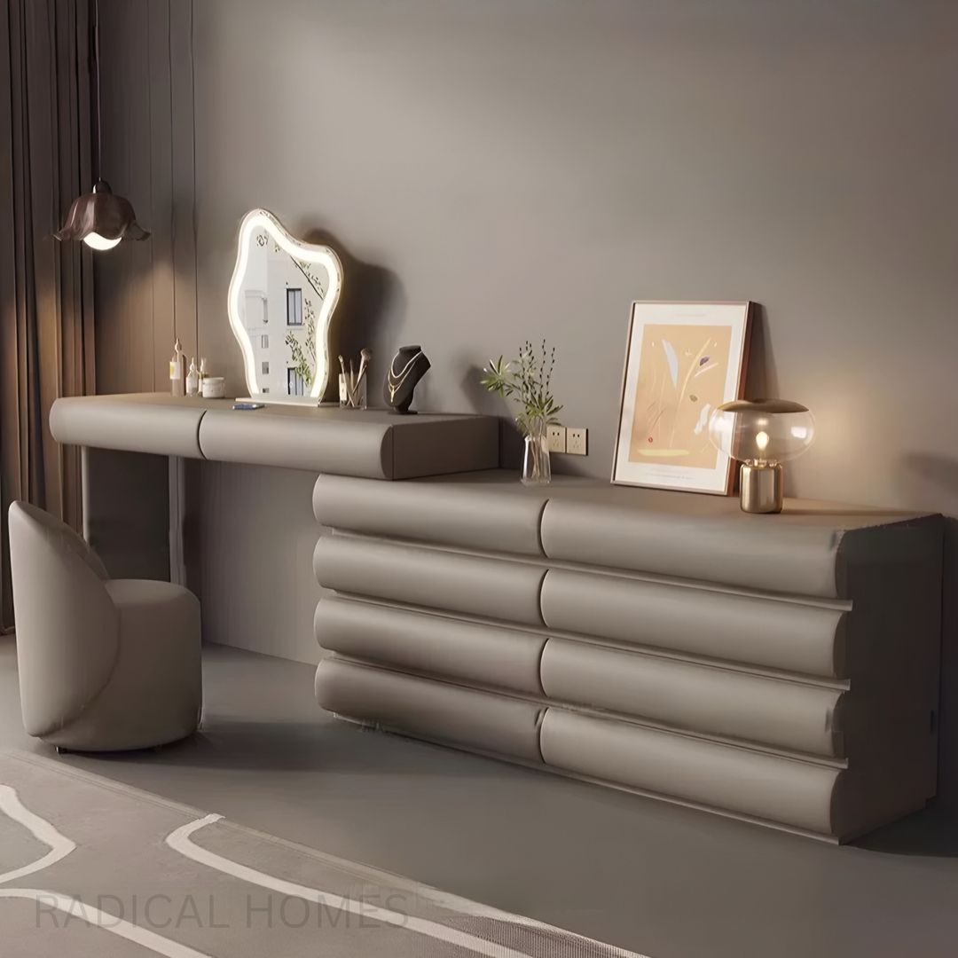 SOFTRIDGE Modern Vanity Table Set