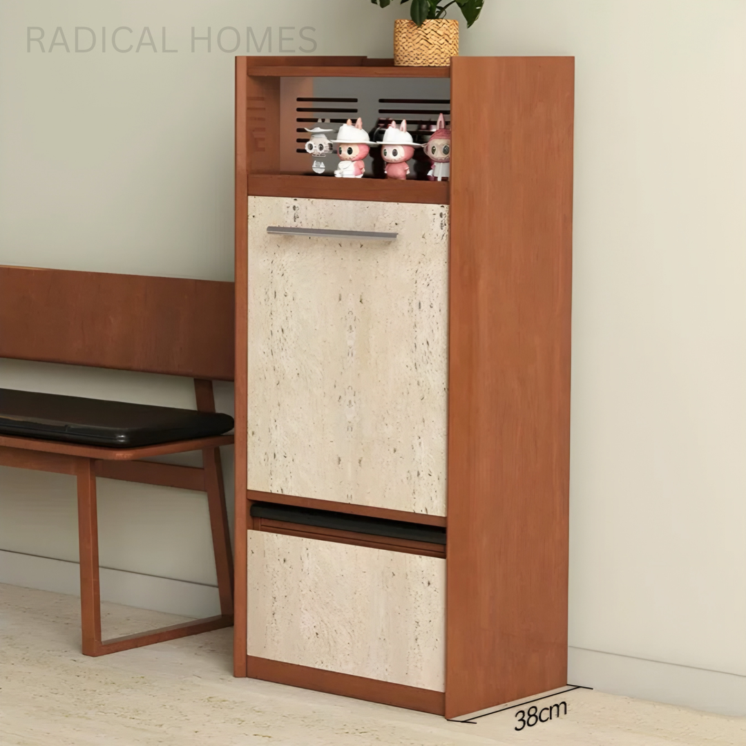CALVORA Modern Modular Shoe Cabinet - Radical Homes Singapore