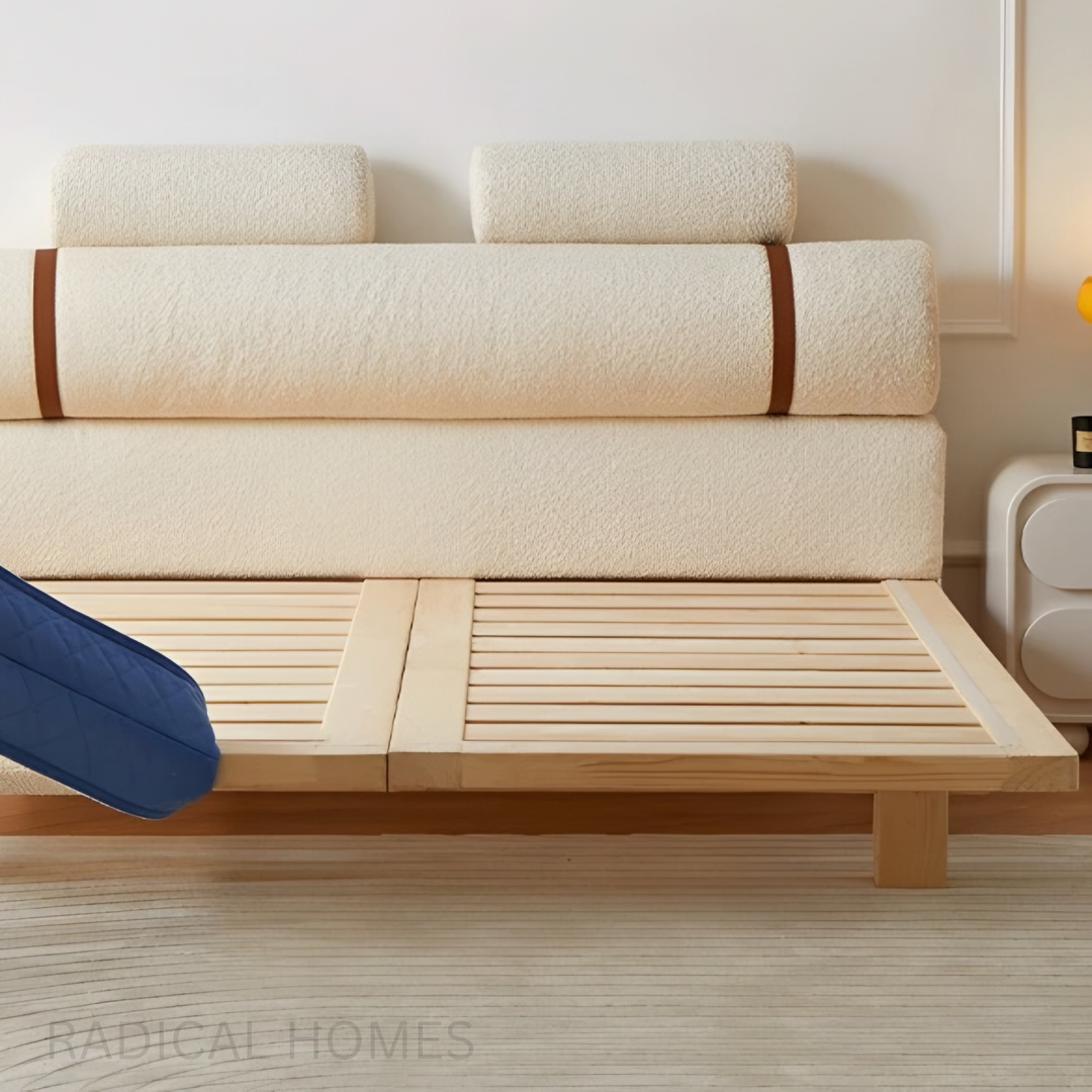 TSOKO Modern Fabric Bedframe