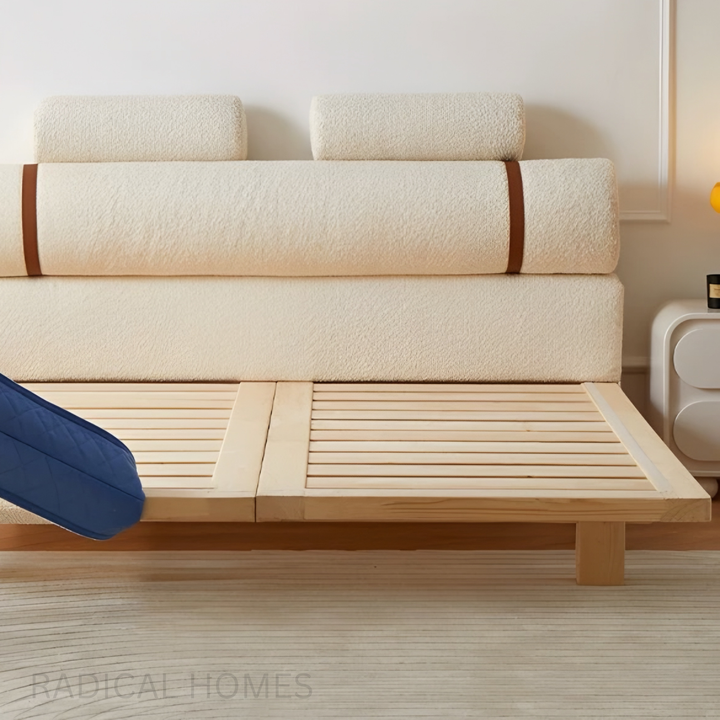 TSOKO Modern Fabric Bedframe