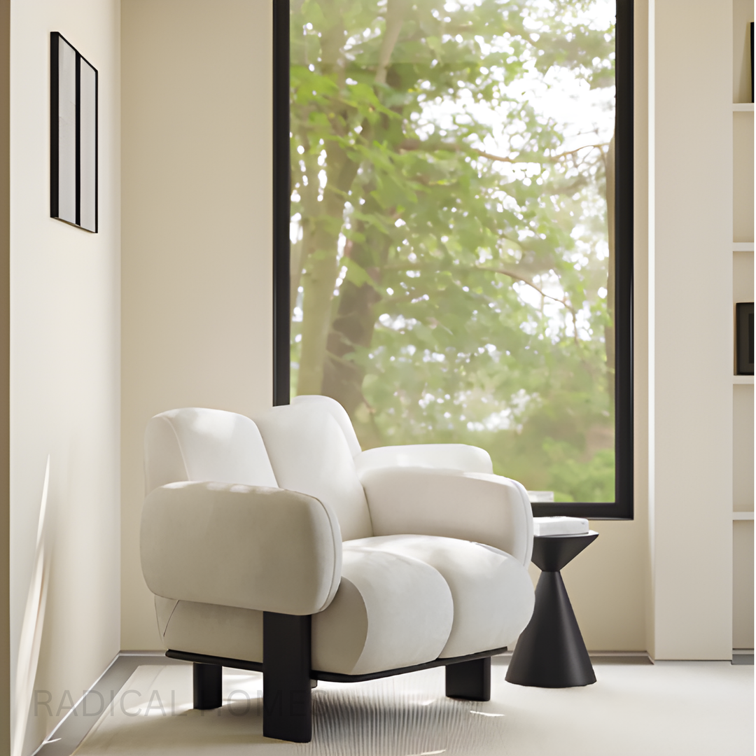 KOALA Modern Fabric Lounge Chair