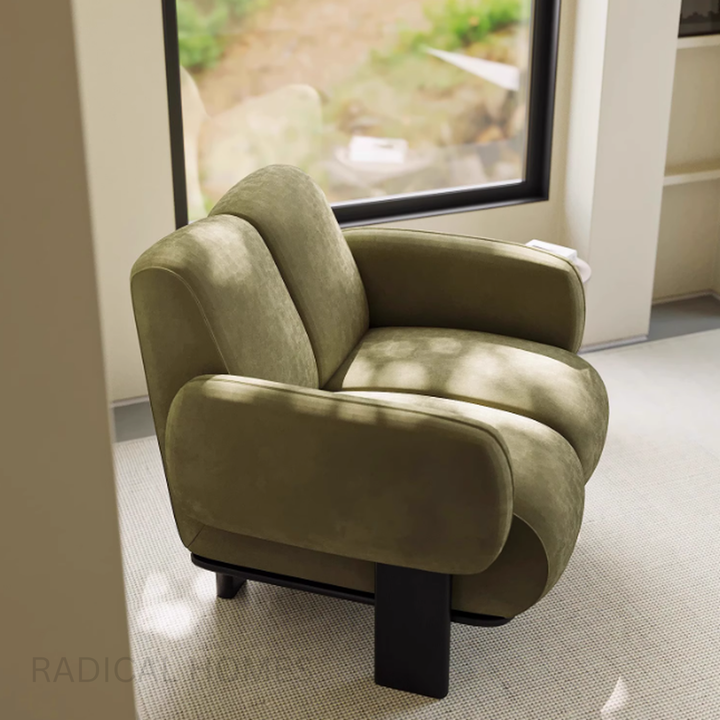 KOALA Modern Fabric Lounge Chair
