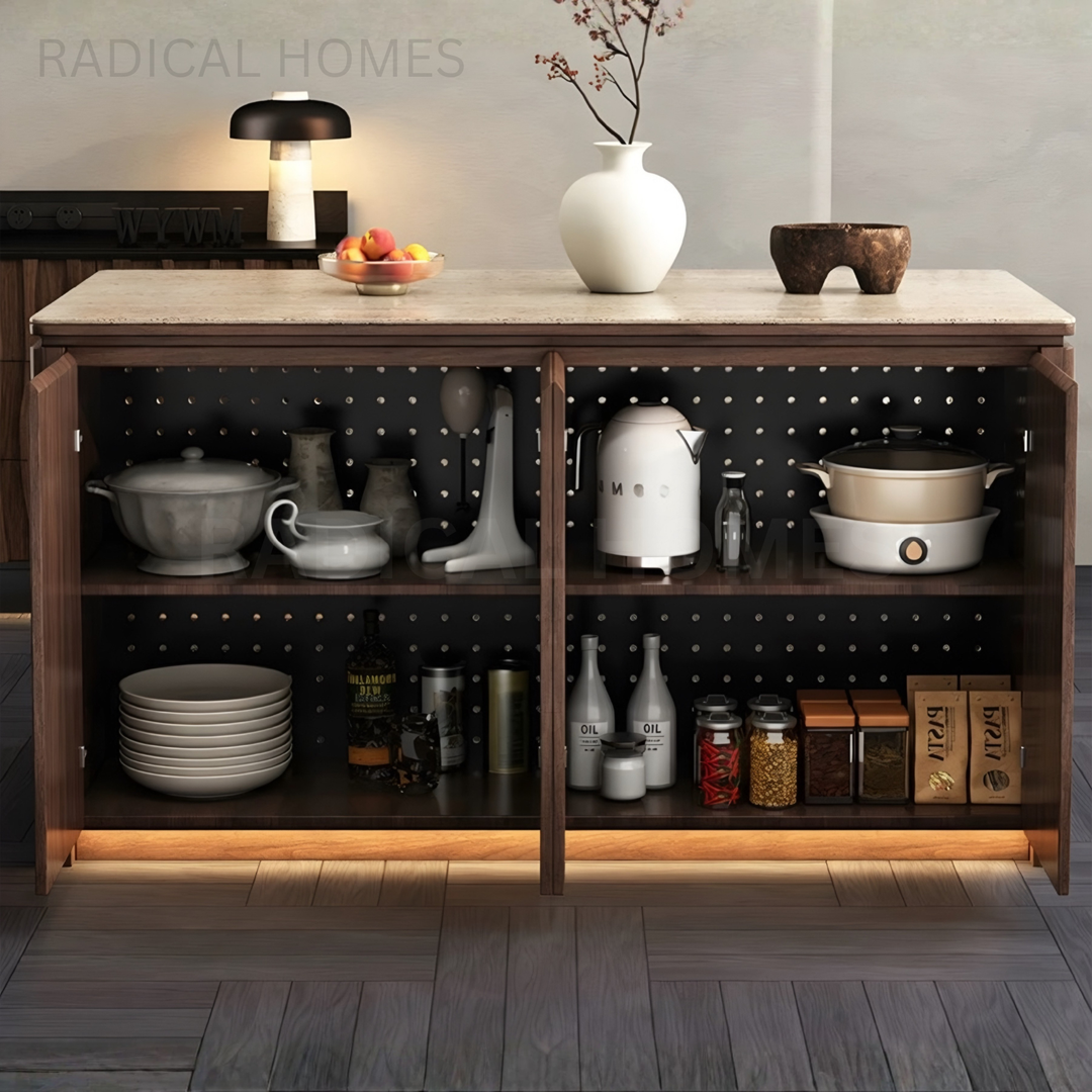 KORA Modern Sintered Stone Kitchen Island