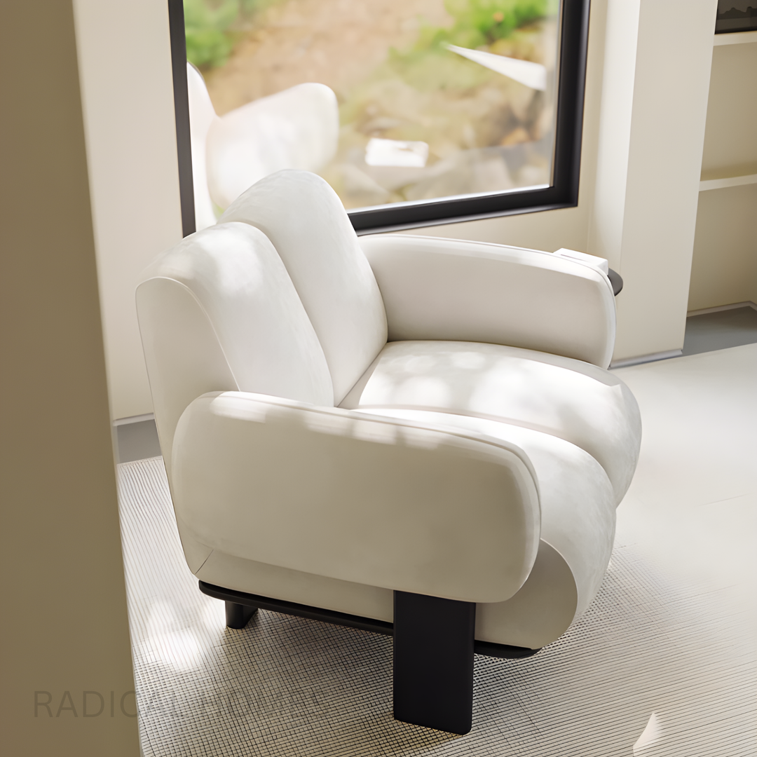 KOALA Modern Fabric Lounge Chair