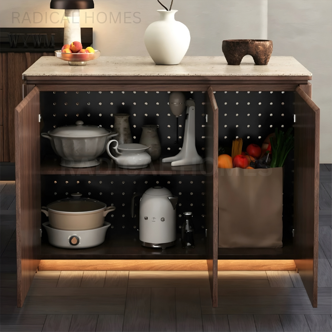KORA Modern Sintered Stone Kitchen Island